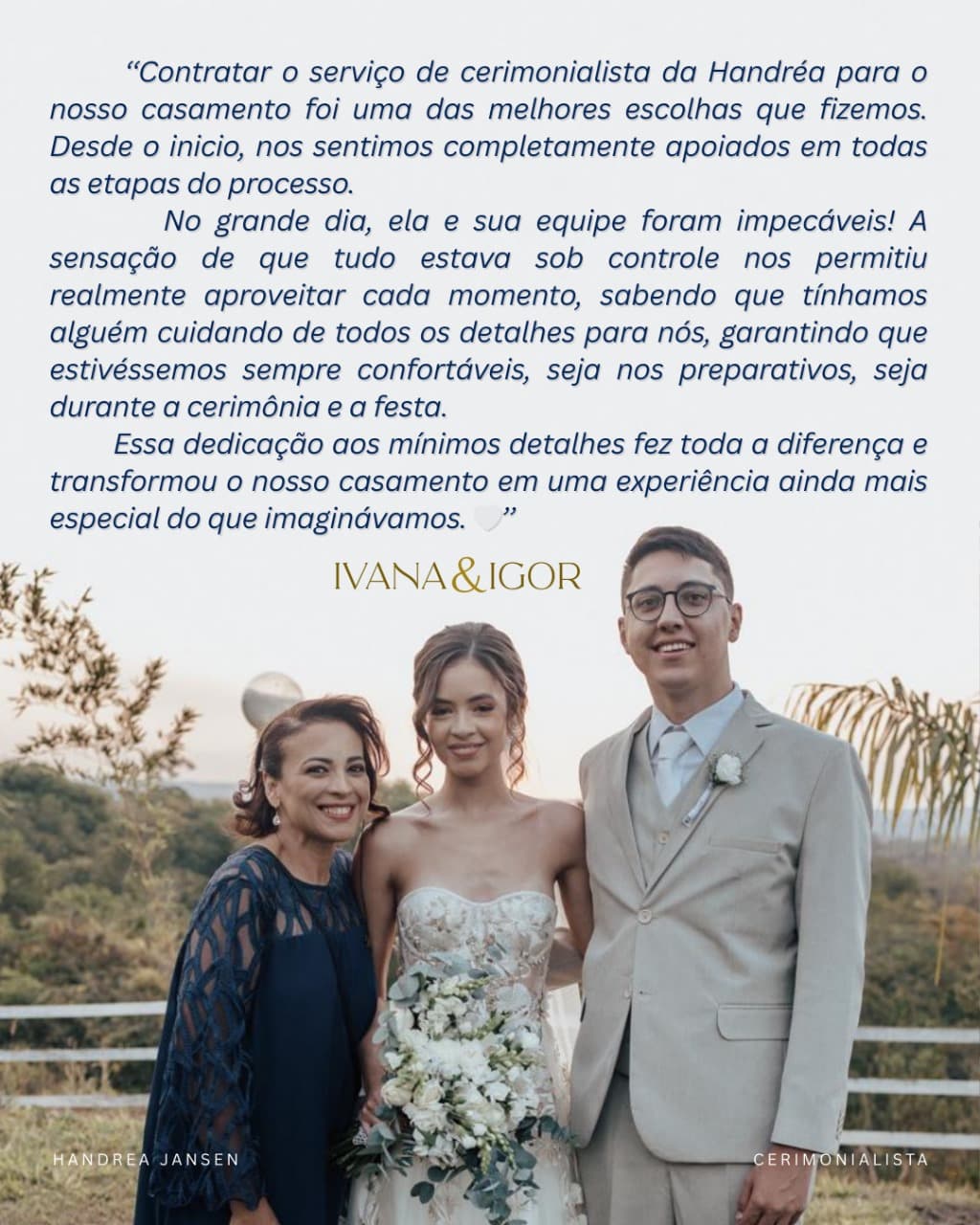 Handréa Jansen Assessoria em Eventos