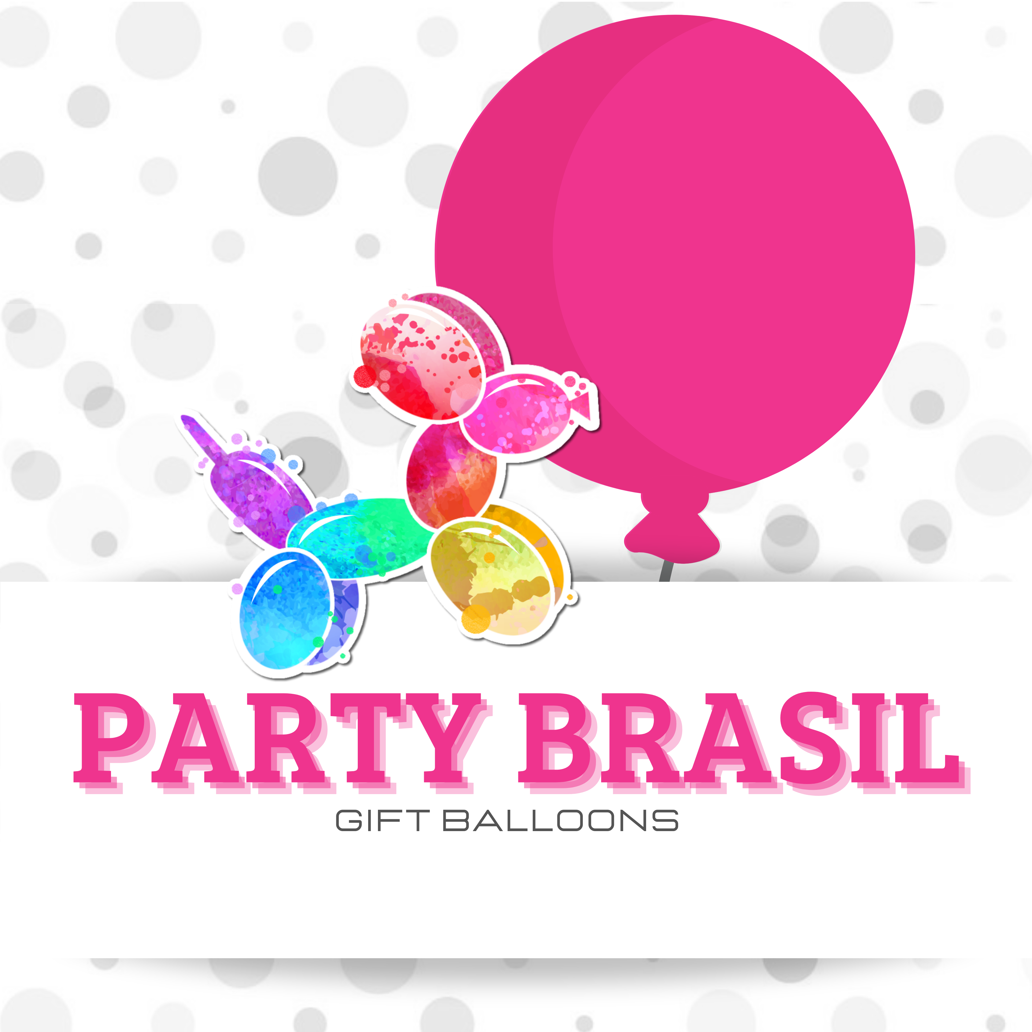Party Brasil - Gift Balloons